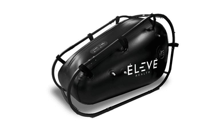 Eleve™ Vertical Outside Frame — upright HBOT chamber with external support frame structure